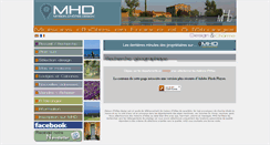 Desktop Screenshot of maison-hotes-design.com